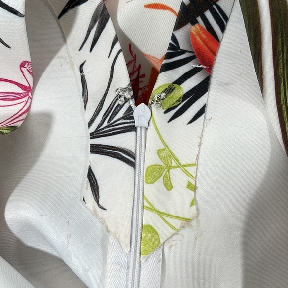 Clover Canyon Botanical Floral Cut Out Dress Size Small - Picture 9 of 12